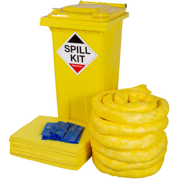 240 Litre Wheeled Spill Kit - Chemical.