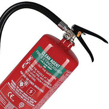 Clean Gas Fire Extinguisher