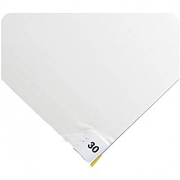 White Numbered Tacky Mats