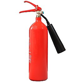 2kg CO2 Fire Extinguisher - Rear