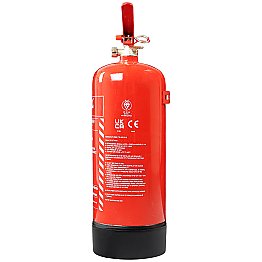 6 litre Water Additive Fire Extinguisher - Rear