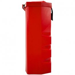 Truck fire extinguisher box
