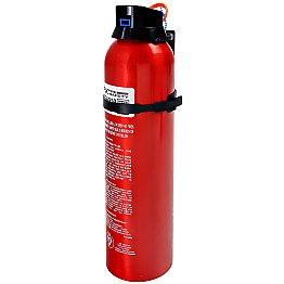 950g car fire extinguisher In Use