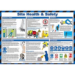 Site Health & Safety A2 Poster