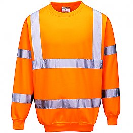 Hi-Vis Orange Sweatshirt