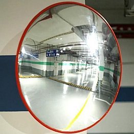 Convex Mirror - 300mm & 600mm In Use