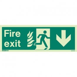 NHS Fire Exit Down 437HTM