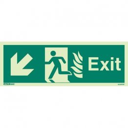 NHS Exit Down Left 443HTM