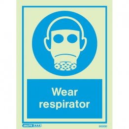 Wear respirator