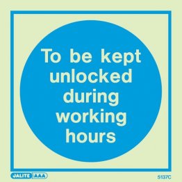 Door Unlocked In Working Hours 5137