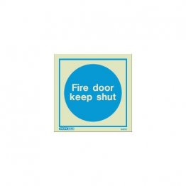 Fire door keep shut sign 5421