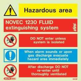 Novec 1230 Fluid Extinguishing System 6513