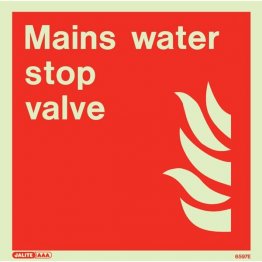 Mains Water Stop Valve 6597
