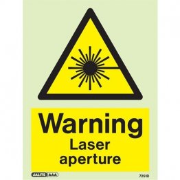 Warning Laser Aperture 7251