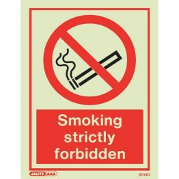 Smoking Strictly Forbidden