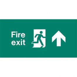 Emergency Light Legend Fire Exit Up Pack of 10 EL436