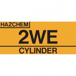 Hazchem Cylinder 2WE HAZCYL2WE