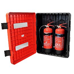 Fire Extinguisher Cabinet - Double use