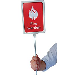 Fire Warden Desk Sign