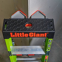 Little Giant King Kombo Industrial Ladders - Rotating Wall Pads
