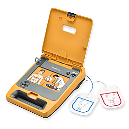 Mindray BeneHeart C1A Defibrillator – Fully Automatic AED open