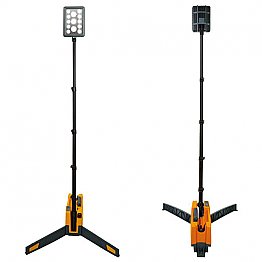 Portable Rechargeable LED Lighting System - Front & Back