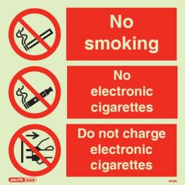 No Smoking Or Charging