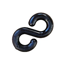 Universal S Hook for Plastic Chain - Black