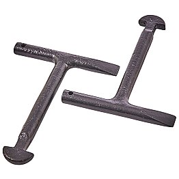 T-Handle Manhole Keys - Pair
