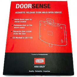 Union Wireless Fire Door Holder Red - Box