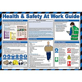 Health & Safety At Work Poster A2