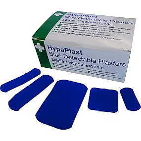 Blue Catering Plasters – Box of 100