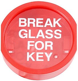 Break glass key box
