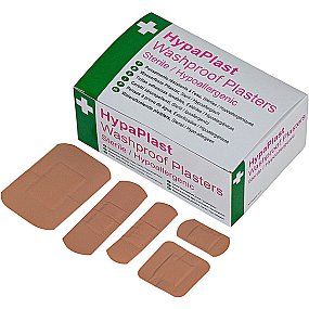 Hypoallergenic Plasters Box of 100
