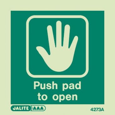 Push Pad To Open 4273