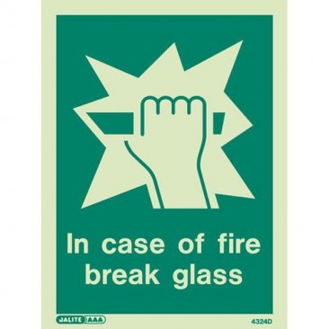 Break Glass In Fire 4324
