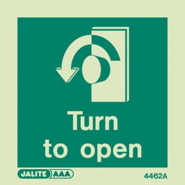 Turn To Open Left