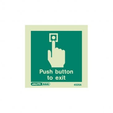 Push button to exit 4525