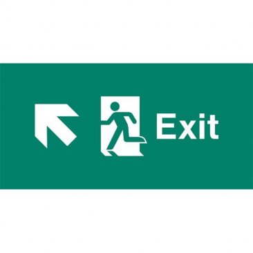 Emergency Light Legend Exit Ahead Pack of 10 EL444
