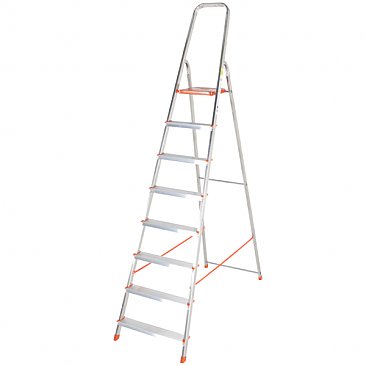 Light-Duty Platform Step Ladder - 8 Tread