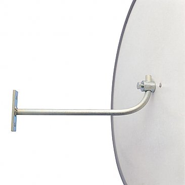 Spion Circular Safety Mirror - J Bracket (25cm)