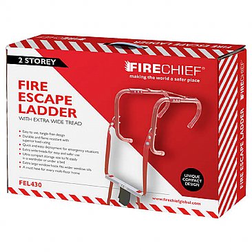 FireChief Two Storey Fire Escape Ladder - Box