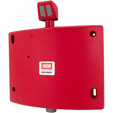 Union Wireless Fire Door Holder Red