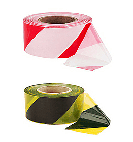Barrier Tape Red/White Yellow/Black