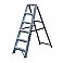Heavy-Duty Swingback Step Ladders - 6 Tread
