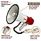 25W Megaphone with Microphone & USB Features