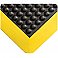 Anti-fagitue Bubble Mat Black with Yellow Boarder