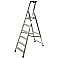 6 Tread Heavy-Duty Platform Step Ladder