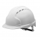 EVO®2 Safety Helmet with Slip Ratchet - White - Vented