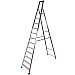 12 Tread Heavy-Duty Platform Step Ladder